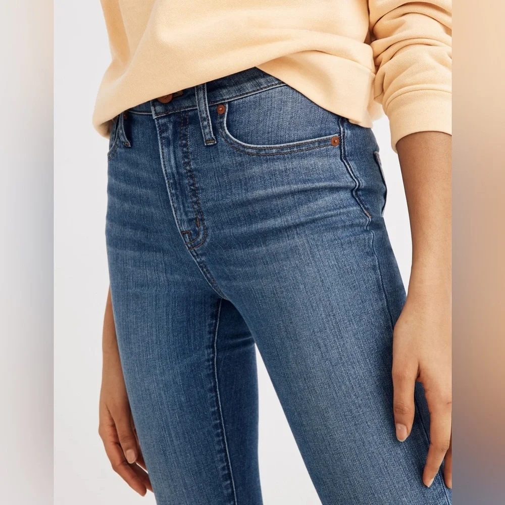 Madewell Curvy High-Rise Skinny Crop Jeans in Dalstrom Wash - Picture 2 of 7